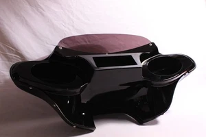 PAINTED Batwing Fairing Windshield 4 KAWASAKI VULCAN 1700 Classic LT 2009-Presen - Picture 1 of 6