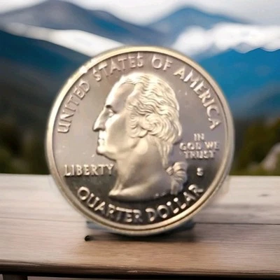 2005 S Silver Proof KANSAS Quarter - 90% Silver - Image 1 of 2