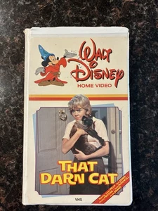 Disney VHS Tape That Darn Cat *Fast Ship - Imagen 1 de 17