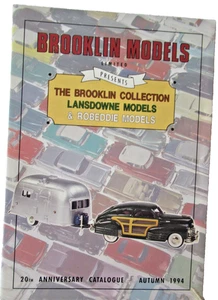 Brooklin Models 20th Anniversary Catalogue 1994 Vintage Excellent Condition - Picture 1 of 13