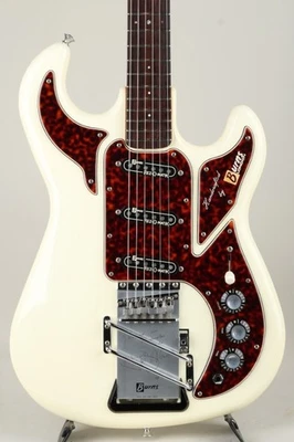 Burns London Hank Marvin The Legend Used Alder body White w/Hard case - Image 1 of 4