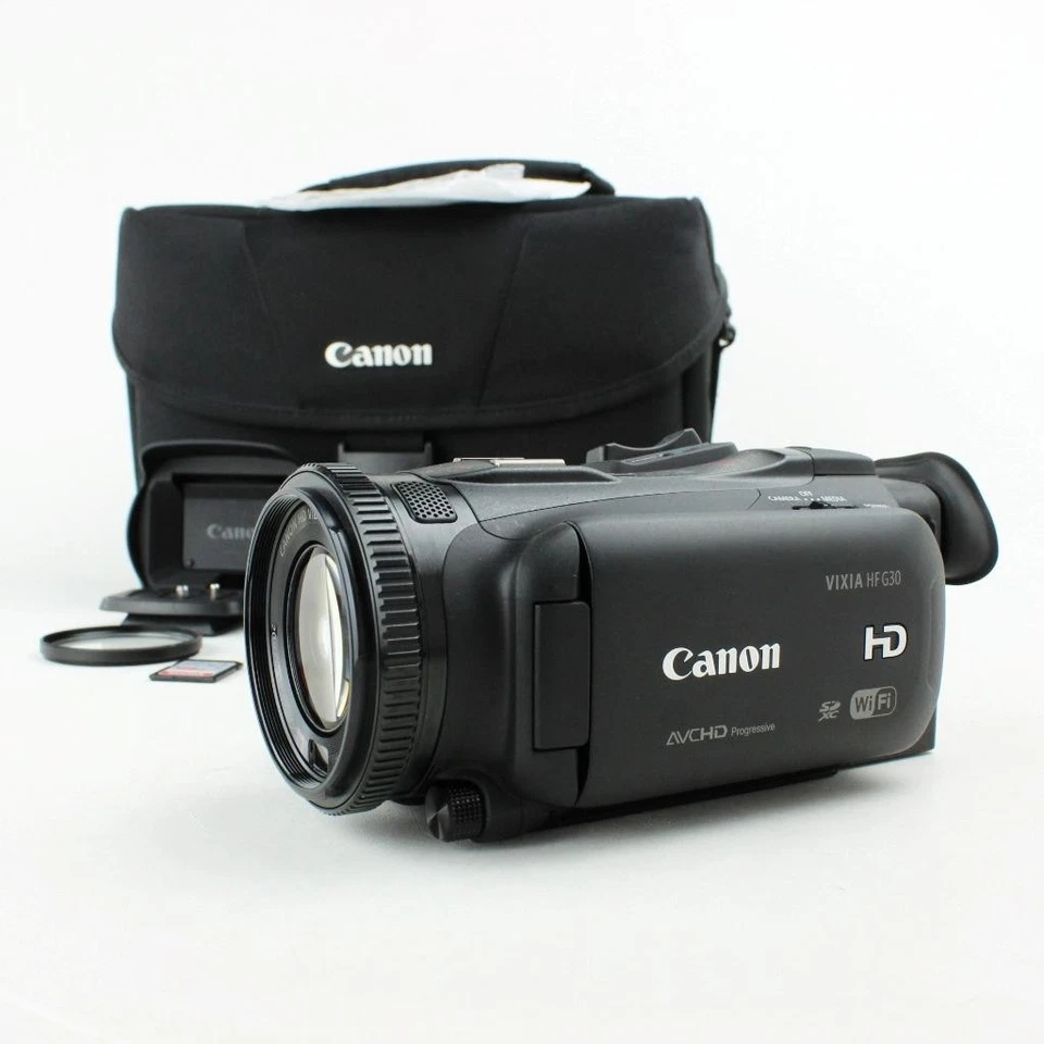 Canon Vixia HF G30 HD Video Camera, Camcorder - Image 1 of 4