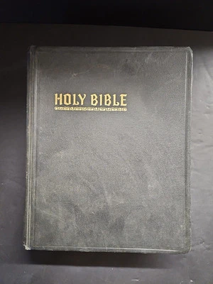 Holy Bible Blue Ribbon Edition 1955 by John A. Hertel Co. New Standard Reference - Image 1 of 4