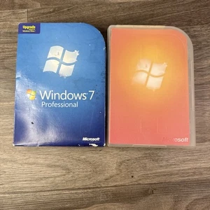 Windows 7 Professional Upgrade 32 and 64 Bit Discs - Picture 1 of 4