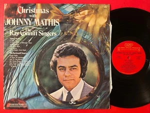 Christmas With Johnny Mathis And Ray Conniff LP Columbia CSP Stereo VG- - Picture 1 of 4