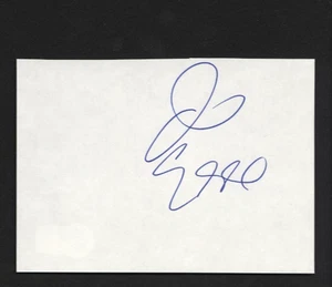 DAVID ESSEX Singer ROCK ON Signed Autograph 3.75 x 5.25 Paper Cut BAS not PSA - Picture 1 of 2