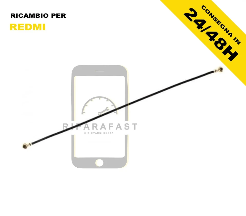 CAVO ANTENNA WIFI PER XIAOMI REDMI NOTE 7 / 7 PRO FLEX FLAT - Immagine 1 di 1