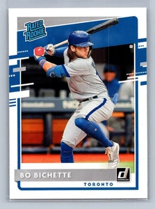 Bo Bichette Toronto 2020 Donruss Rated Rookie Baseball Card #37 - Picture 1 of 2