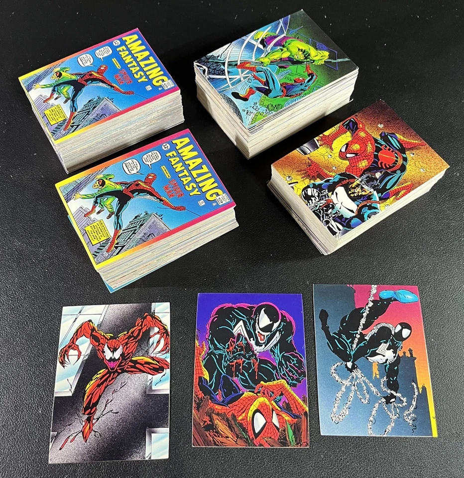 1992 Marvel Spider-Man 2 30th Anniversary Complete Set 1-90 with 270 extras - Image 1 of 1