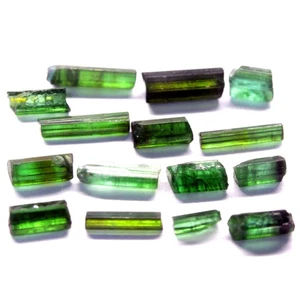 12.35Ct. Natural Gemstone Tourmaline Green Color Rough Unheated Mine Nigeria - Picture 1 of 7