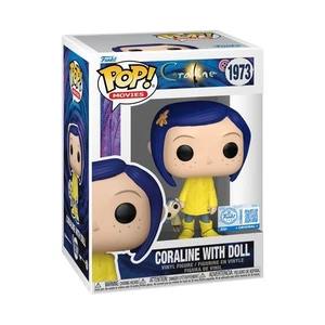 🔜Pre Order ETA 12/25 Coraline - Coraline with Doll US Exclusive Pop! Vinyl 1973 - Picture 1 of 1