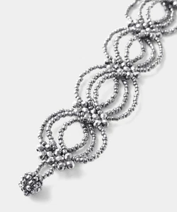 Joe Browns Womens Art Deco Bracelet Grey One Size - Picture 1 of 2