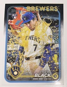 2024 Topps Update Series Tyler Black Rookie Debut #US150 (RC) NM - Picture 1 of 1