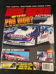 2003 January Drag Racing Action Magazine Kenny Bernstein Haddock Flamethrower - Picture 1 of 1