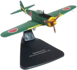 Diecast Nakajima Ki-43 50th Group 2nd Squadron 1942 Maßstab 1:72 Modellflugzeug - Bild 1 von 3