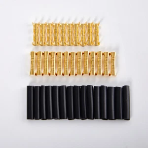 200pcs 453 U-shaped Terminal Tab Cold Insert Connector With Heat Shrinkable Tube - Afbeelding 1 van 11