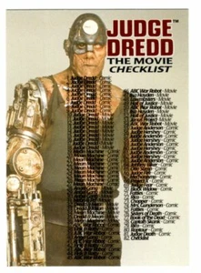 Tarjeta coleccionable Judge Dredd No. Lista de verificación 82 (1995) - Imagen 1 de 2