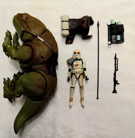 Star Wars Black Series Dewback and Sandtrooper New and Complete Cover