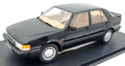 Cult Models 1/18 Scale CML089-02 - Saab 9000 Turbo 1985 - Black - Image 1 of 4