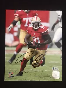 San Francisco 49ers Anquan Boldin Autographed 8X10 Photo Beckett COA - Picture 1 of 3