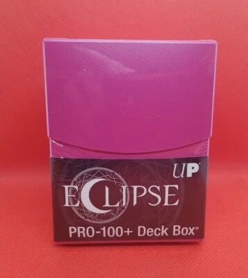 Ultra Pro Deck Box: Eclipse 100+ Pink. New. B3G1 Free! - Image 1 of 2