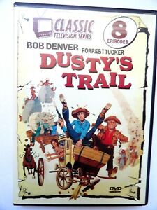 Dusty's Trail (DVD, 2005, 8 épisodes) Bob Denver, Forrest Tucker TRES BON