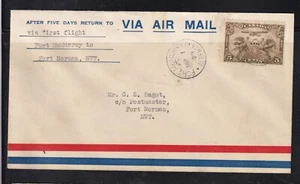 FFC FORT MCMURRAY TO FORT NORMAN, N.W.T. , RARE COVER (AAMC2917b) (GK12) - Picture 1 of 2