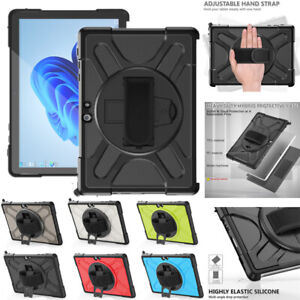 Shockproof Armor Hybrid Case Cover For Microsoft Surface Go 2 3 Pro 4 5 6 7 8 9 