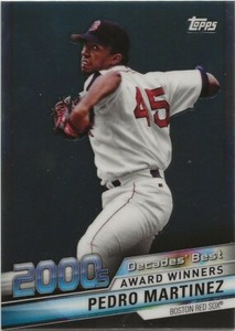 2020 Topps Series 2 PEDRO MARTINEZ Decades Best CHROME Red Sox #DBC-90