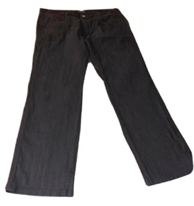 Hugo Boss, Baldessarini, schwarze Herrenhose, plissiertes Design selten, Gr. 38 schmale Passform - Bild 1 von 11
