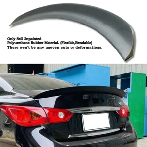 SpX 255Y Rear DUCKBILL Trunk Spoiler Wing Fits 2011~2016 HYUNDAI Equus VI Sedan - Picture 1 of 9