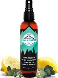 Lumi Outdoors Shoe Deodorizer & Foot Odor Elimination Spray - Natural Shoe Spray - Picture 1 of 12