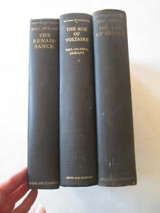 THE STORY OF CIVILIZATION WILL & ARIEL DURANT LOT OF 3 BOOKS Volumes # 2 5 9 Set - Bild 1 von 7
