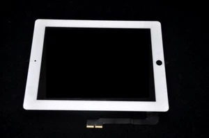 Digitizer Touchscreen with Front Panel Glass Cover for iPad3 / iPad4, white - Picture 1 of 1