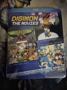 Digimon: The Movies 1-3 Collection / NEW anime Blu-ray Discotek Media *OOP - Bild 1 von 6