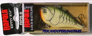 RAPALA RPR-6 RIPPIN' RAP loud rattling prof.nage variable-length 6cm-weight 14g - Imagen 1 de 3
