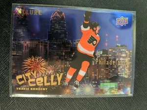 2020-21 Allure Hockey CITY CELLY Insert TRAVIS KONECNY CC-4 - Picture 1 of 2