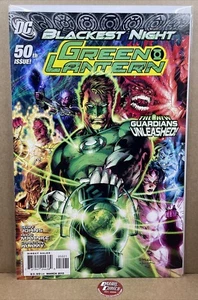 Green Lantern #50 1:25 Jim Lee Variant Cover Blackest Night Iconic Cover Rarität NM - Bild 1 von 10