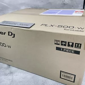 Pioneer PLX-500 weiß Direct Drive DJ Plattenspieler PLX500W Anfänger Japan PL... - Bild 1 von 17