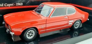 Minichamps 1/18 Scale Diecast 150 089000 - 1969 Ford Capri 1700 GT - Red