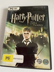 Harry Potter And The Order Of The Phoenix PC DVD Game With Manual - Picture 1 of 3