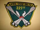 Vietnam War US Army 221st Aviation Company EYES OVER DELTA Patch