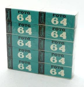 UNEXPOSED 10 PCS Black And White 120 Medium format SVEMA Foto 64 FN64 ROLL FILM - Picture 1 of 6