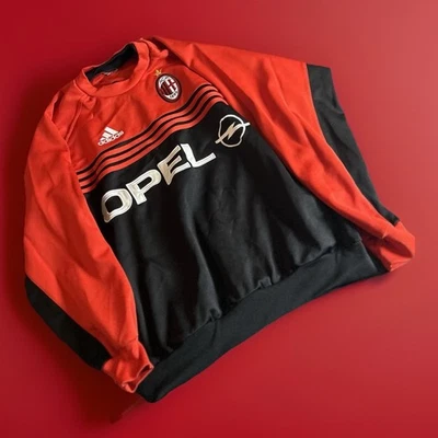 Vtg Adidas AC Milan Pullover - Image 1 of 4