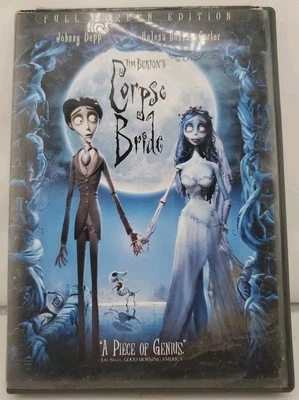 Tim Burtons Corpse Bride (DVD, 2006, Full Frame) - Imagem 1 de 3