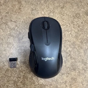 Logitech M510 Mouse Laser Wireless per PC/MAC con Ricevitore Unificante - Grigio - Foto 1 di 3