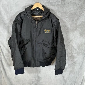 Streamline Fliegerjacke Herren Medium Schwarz Bomber Style - Bild 1 von 7