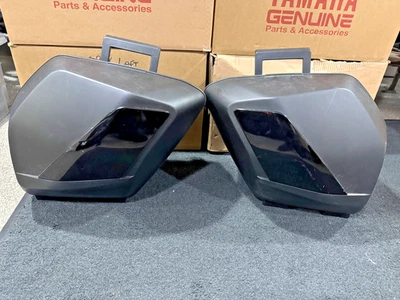Genuine Yamaha Tracer 900 GT 30L Left & Right Panniers Side Cases - Image 1 of 4