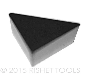 RISHET TOOLS TPG 222 C2 Uncoated Carbide Inserts - Box of 10 - Picture 1 of 1
