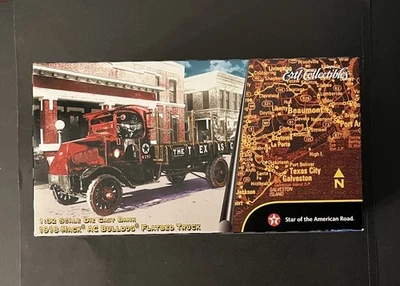 Nuevo en caja-1918 Mack AC Bulldog camión de plataforma 1:32 diecast Bank Texaco Ertl Foto 1 de 3